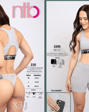 TOP EN ALGODON LYCRA CON ELASTICO PERSONALIZADO.