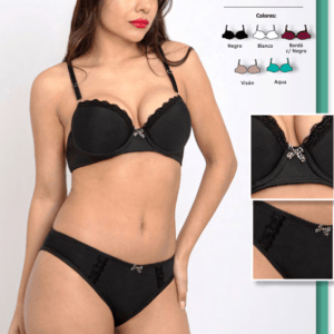 TASA SOFT MICROFIBRA Y PUNTILLA CON COLA LESS.