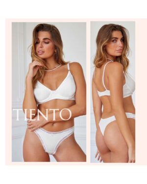 CONJUNTO SOUTIEN CON ARCO Y COLA LESS DE MORLEY Y PUNTILLA