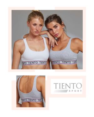 TOP DEPORTIVO DOBLE TAZA DE ALGODON Y LYCRA