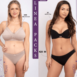 VEDETINA EN ALGODON CON LYCRA LISA CLASICA Talle XL