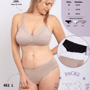 TIRO CORTO EN ALGODON CON LYCRA LISA CLASICA Talle M