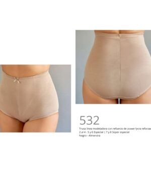 TRUSA MODELADORA CON REFUERZO DE POWER LYCRA REFORZADO