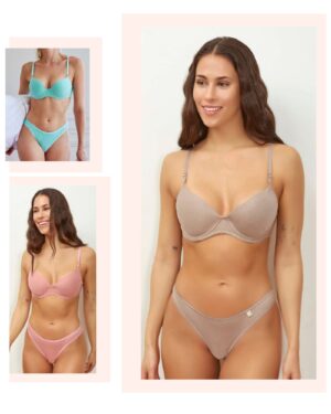 CONJUNTO TAZA SOFT CON COLALESS DE ALGODON LYCRA