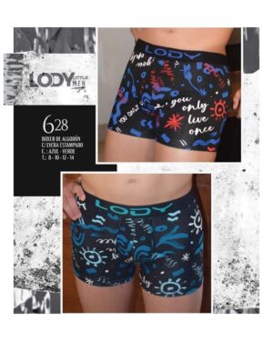 BOXER NIÑO ALGODON/LYCRA ESTAMPADO YOLO
