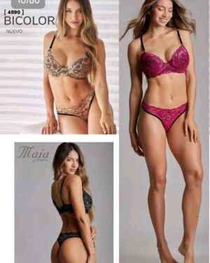 CONJ. TASA SOFT DE PUNTILLA DESTONO CON TANGA REGULABLE