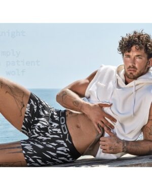 BOXER ALGODON LYCRA ESTAMPADO JASTRIPES