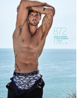 BOXER DE ALG. LYCRA ESTAMPADO